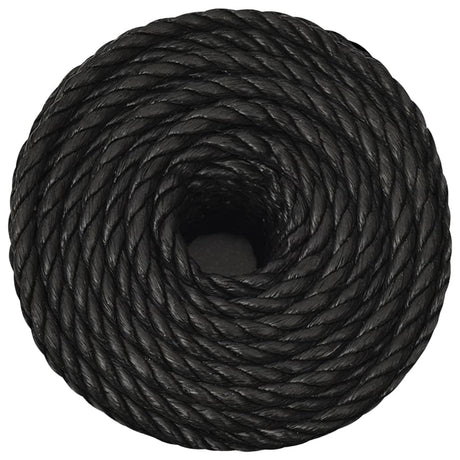Vidaxx Arbeitsseil 20 mm 50 m Polypropylen schwarz
