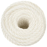 Vidaxl Arbeitsseil 12 mm 50 m Polypropylen weiß