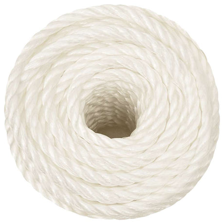 Vidaxx Arbeitsseil 16 mm 100 m Polypropylen weiß