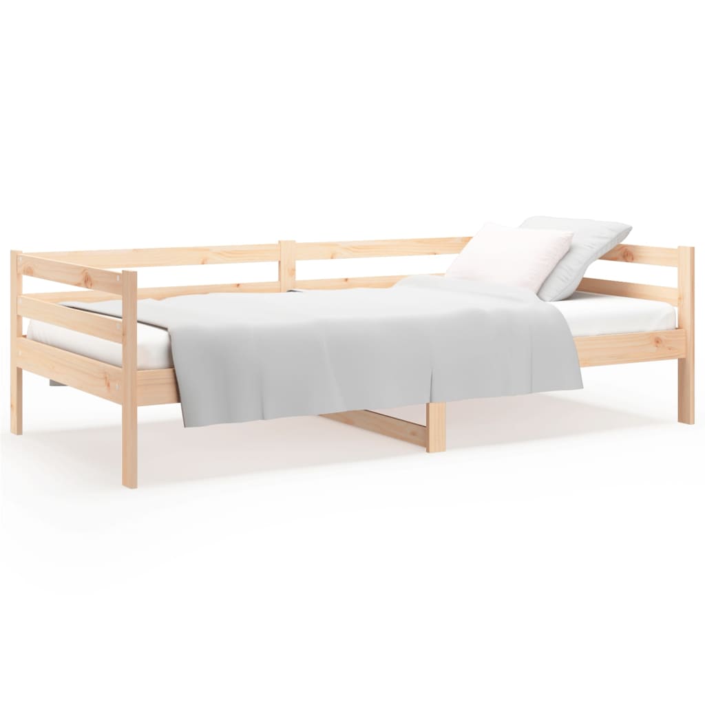 Vidaxl slaapbank zonder matras 80x200 cm massief grenenhout