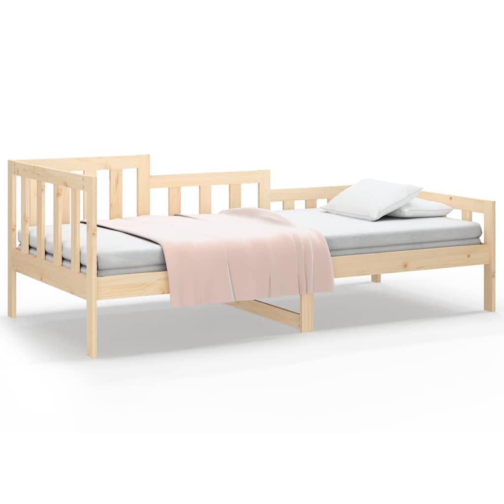 Vidaxl slaapbank zonder matras 90x200 cm massief grenenhout