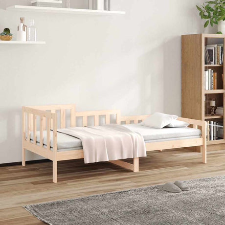 Vidaxl slaapbank zonder matras 90x190 cm massief grenenhout