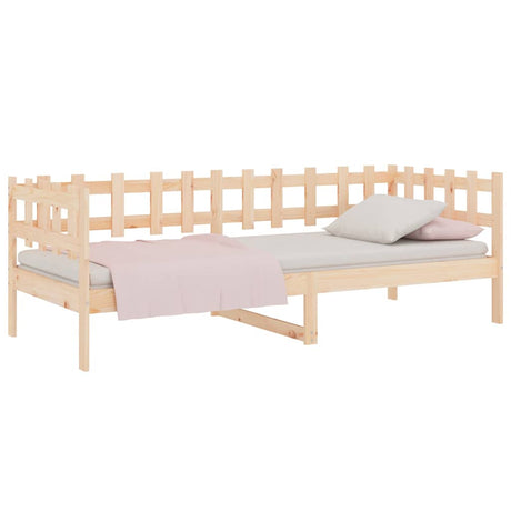 Vidaxl slaapbank zonder matras 90x190 cm massief grenenhout