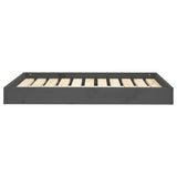 Vidaxl Hundekorb 91.5x64x9 cm Festkieferngrau grau grau
