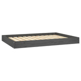 Vidaxl Hundekorb 101,5x74x9 cm Festkieferngrau grau grau