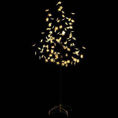 Vidaxl Boom Cherry Blossom 84 LEDs warm weiß 120 cm