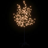 VidaXL Baum Kirschblüte 120 LEDs warmweiß 150 cm