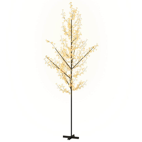 Vidaxl Boom Cherry Blossom 672 LEDs warmes Weiß 400 cm