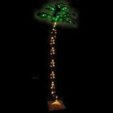 Vidaxl Palmbaume LED 192 LEDs warmes Weiß 300 cm