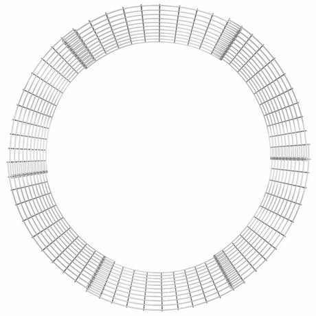 Vidaxx Kompostbehälter ø100x100 cm aus verzinktem Stahl