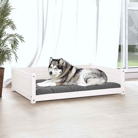 Vidaxl Hundekorb 105,5 x 75,5 x 28 cm Festkiefer