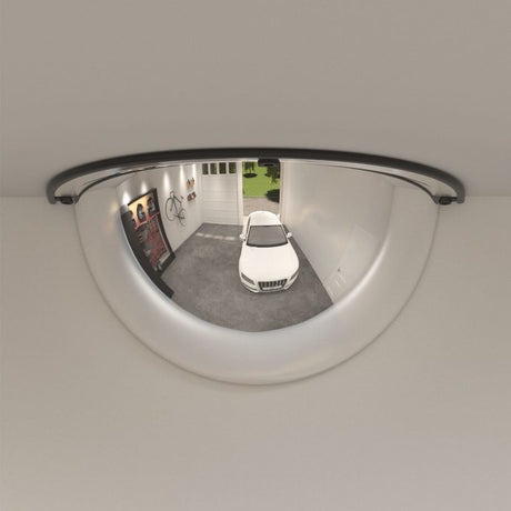 VIDAXL -Verkehrsspiegel Halbkugel 2 STS Ø 40 cm Acryl