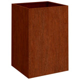 VIDAXL -Planungsbox 52x48x75 cm Cortenstaal