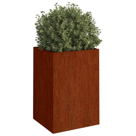 VIDAXL -Planungsbox 52x48x75 cm Cortenstaal
