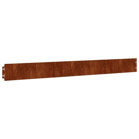 Vidaxl -Gazonkanten 10 Teile 10x103 cm Flexibler Cortenstaal