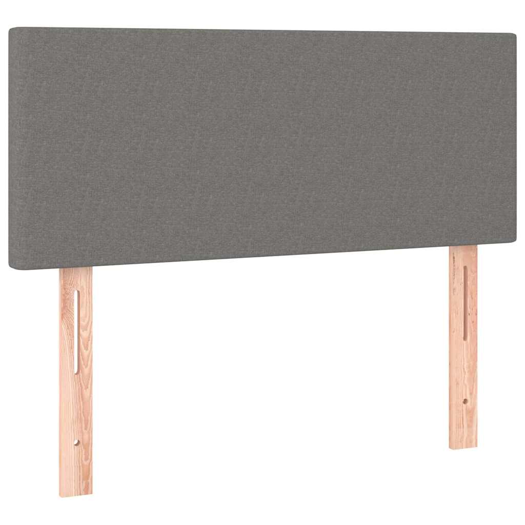 Vidaxl hoofdbord 80x5x78 88 cm stof donkergrijs