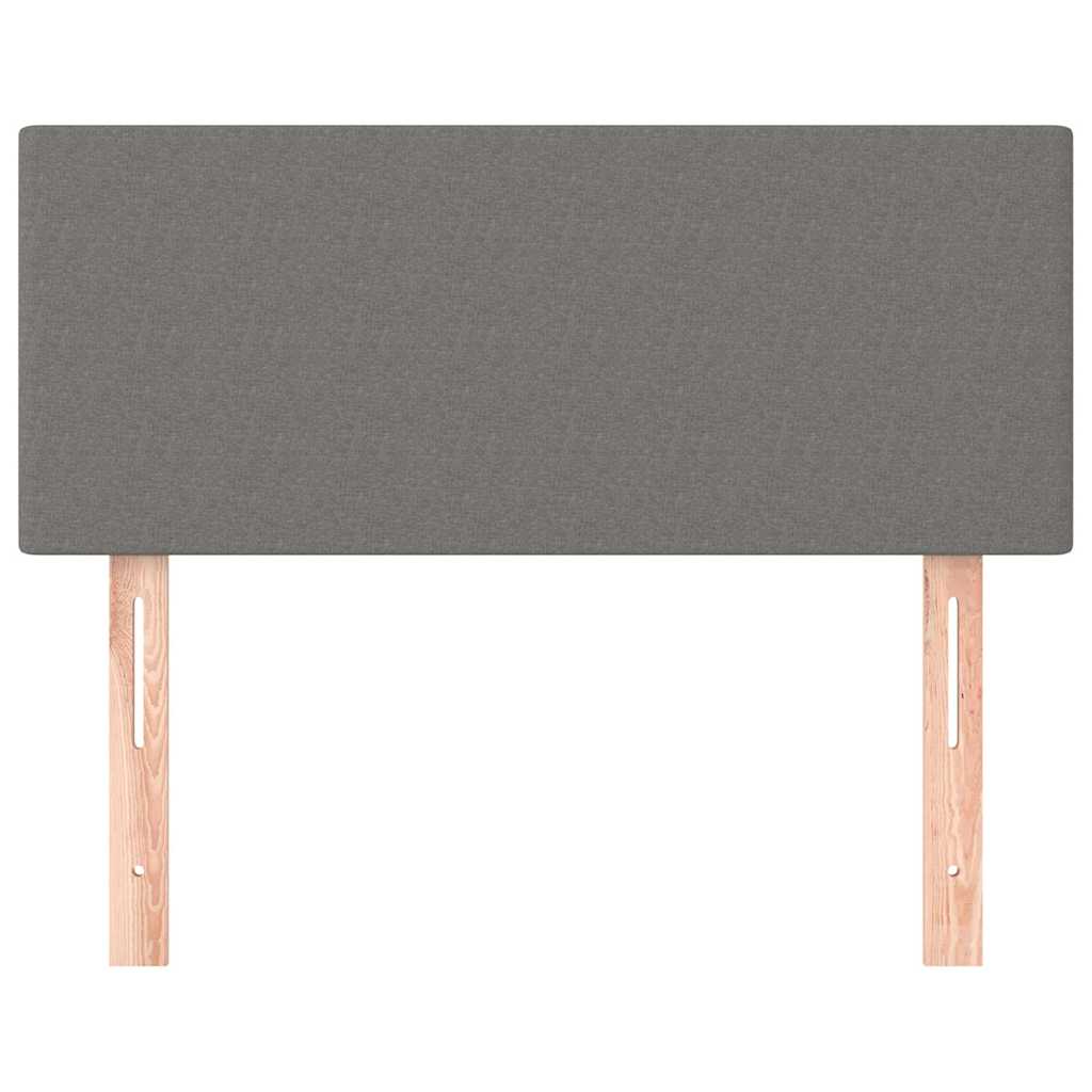 Vidaxl hoofdbord 80x5x78 88 cm stof donkergrijs