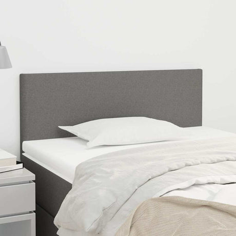 Vidaxl hoofdbord 80x5x78 88 cm stof donkergrijs