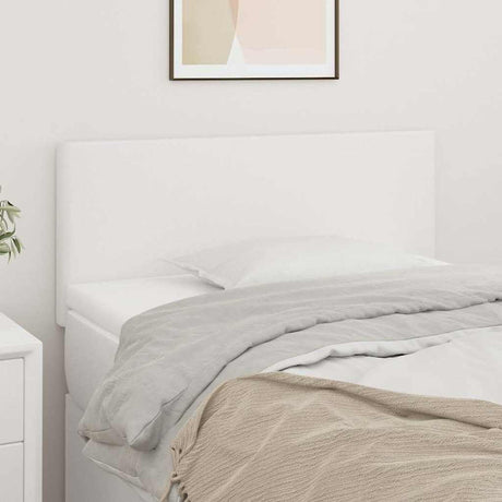 Vidaxl hoofdbord 80x5x78 88 cm kunstleer wit
