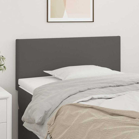 Vidaxl hoofdbord 80x5x78 88 cm kunstleer grijs
