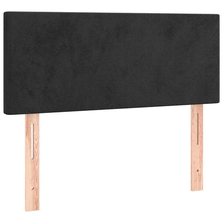 Vidaxl hoofdbord 80x5x78 88 cm fluweel zwart