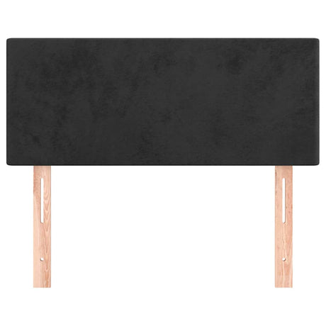Vidaxl hoofdbord 80x5x78 88 cm fluweel zwart