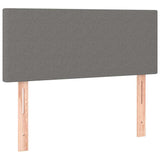 Vidaxl hoofdbord 90x5x78 88 cm stof donkergrijs