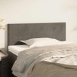 Vidaxl hoofdbord 90x5x78 88 cm fluweel donkergrijs