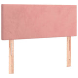 Vidaxl hoofdbord 90x5x78 88 cm fluweel roze