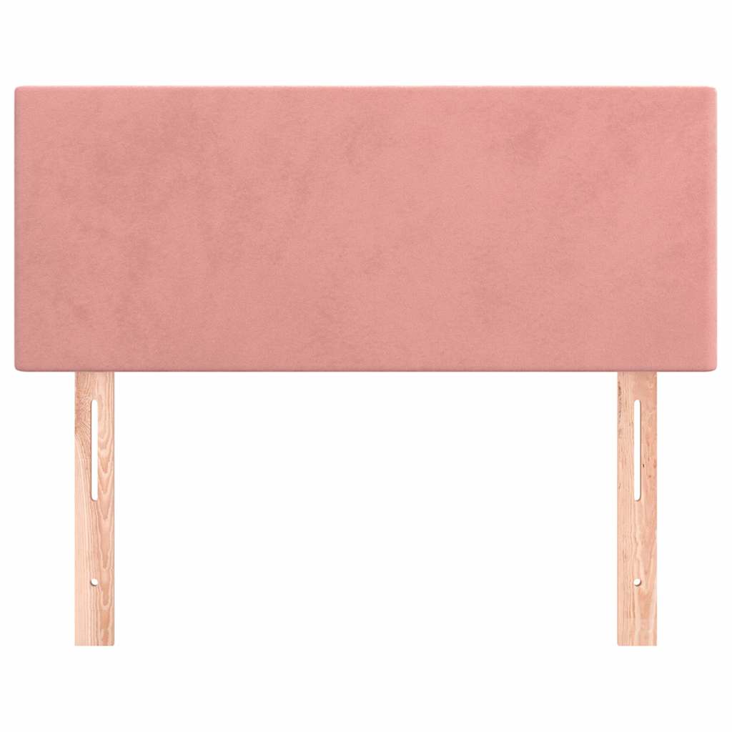Vidaxl hoofdbord 90x5x78 88 cm fluweel roze