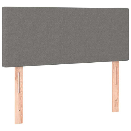 Vidaxl hoofdbord 100x5x78 88 cm stof donkergrijs