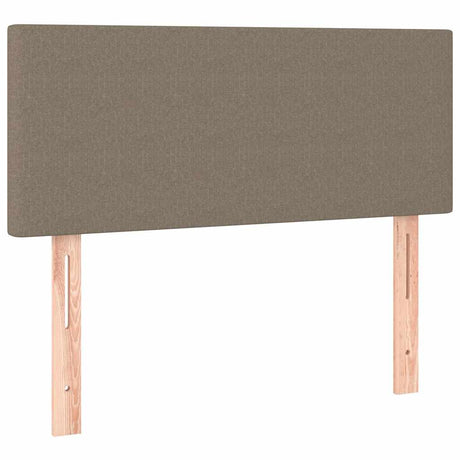 Vidaxl hoofdbord 100x5x78 88 cm stof taupe