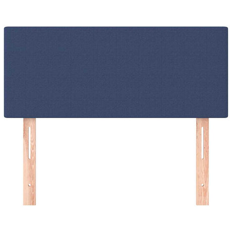 Vidaxl hoofdbord 100x5x78 88 cm stof blauw