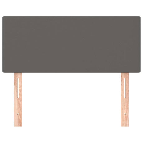 Vidaxl hoofdbord 100x5x78 88 cm kunstleer grijs