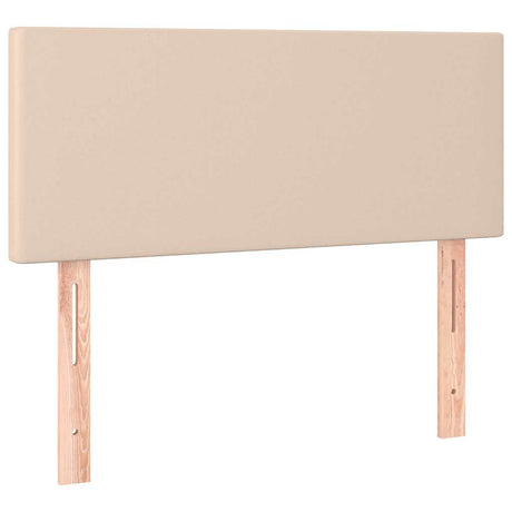 Vidaxl hoofdbord 100x5x78 88 cm kunstleer cappuccinokleurig