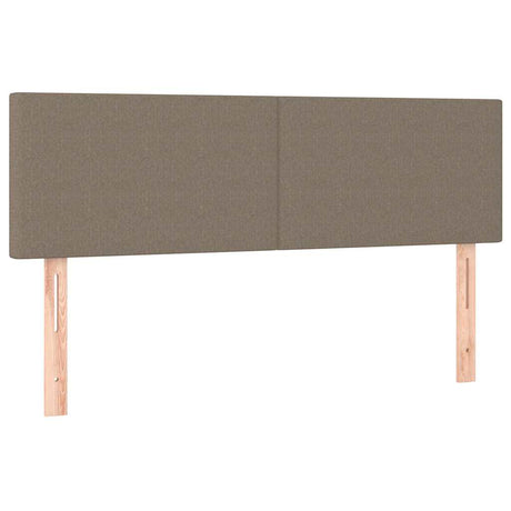 Vidaxl hoofdborden 144x5x78 88 cm stof taupe