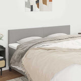 Vidaxl hoofdborden 2 st 90x5x78 88 cm stof lichtgrijs
