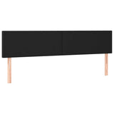 Vidaxl hoofdborden 180x5x78 88 cm kunstleer zwart
