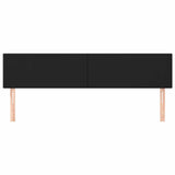 Vidaxl hoofdborden 2 st 90x5x78 88 cm kunstleer zwart