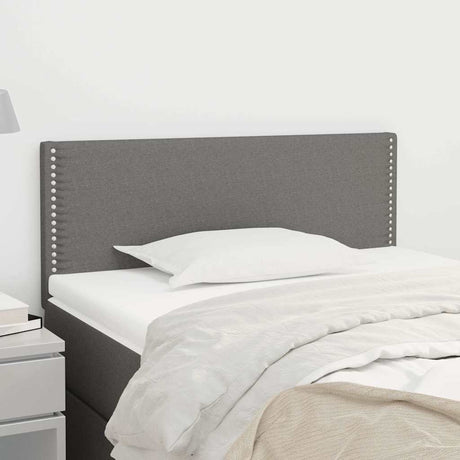 Vidaxl hoofdbord 80x5x78 88 cm stof donkergrijs