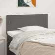 Vidaxl hoofdbord 80x5x78 88 cm kunstleer grijs