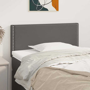Vidaxl hoofdbord 80x5x78 88 cm kunstleer grijs