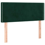 Vidaxl hoofdbord 80x5x78 88 cm fluweel donkergroen