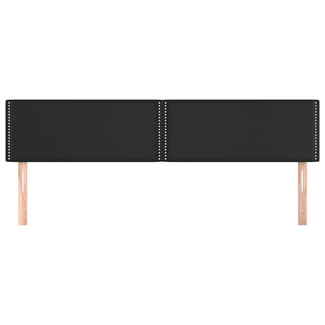 Vidaxl hoofdborden 180x5x78 88 cm kunstleer zwart