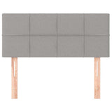 Vidaxl hoofdbord 80x5x78 88 cm stof lichtgrijs