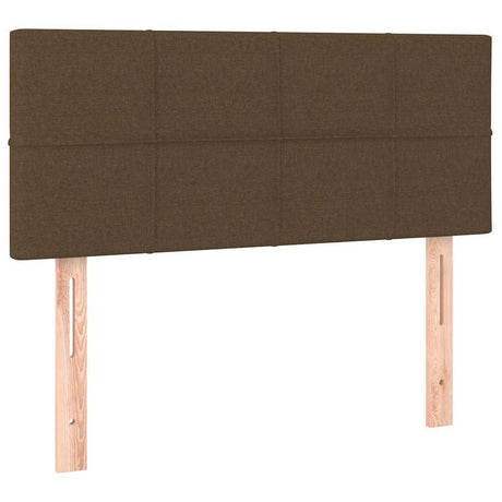 Vidaxl hoofdbord 80x5x78 88 cm stof donkerbruin