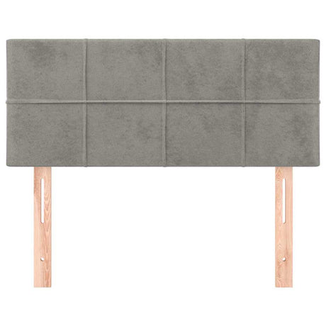Vidaxl hoofdbord 90x5x78 88 cm fluweel lichtgrijs