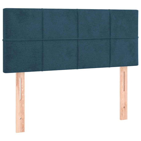 Vidaxl hoofdbord 90x5x78 88 cm fluweel donkerblauw