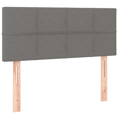 Vidaxl hoofdbord 100x5x78 88 cm stof donkergrijs