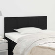 Vidaxl hoofdbord 100x5x78 88 cm stof zwart